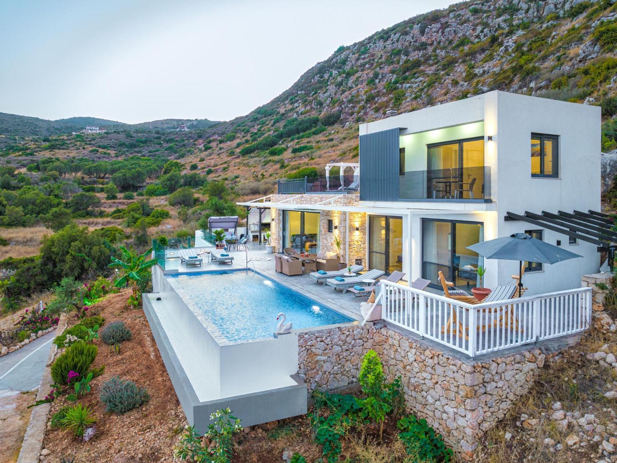 Villa Paganos Волиме Экстерьер фото